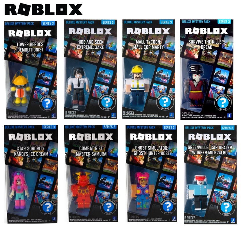 Figuras Roblox Deluxe Mystery Pack (vários modelos)