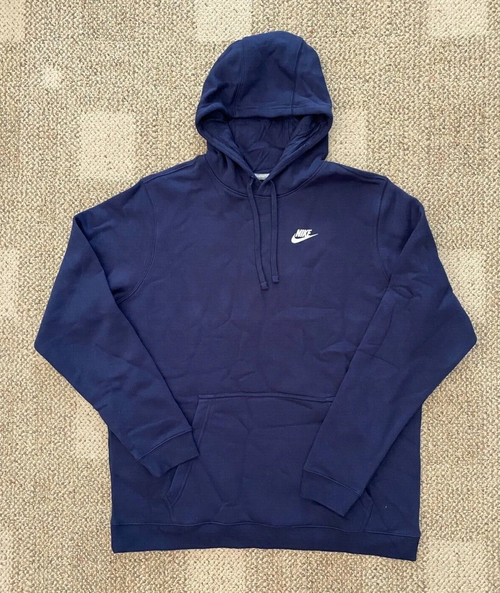 Nike sweatshirt dark blue hot sale
