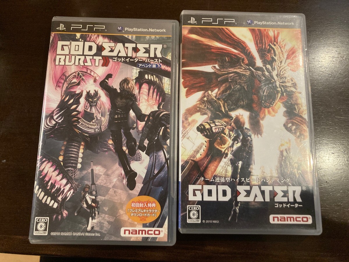 God Eater Burst Seminovo – PSP - Stop Games - A loja de games mais completa de BH