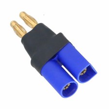 EC5 Male Plug To 4mm Banana Bullet Male Plug No Wires Adapter for RC Lipo FPV