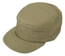 Army Cadet Castro Military Patrol GI Summer washed Cotton Hat Cap Khaki