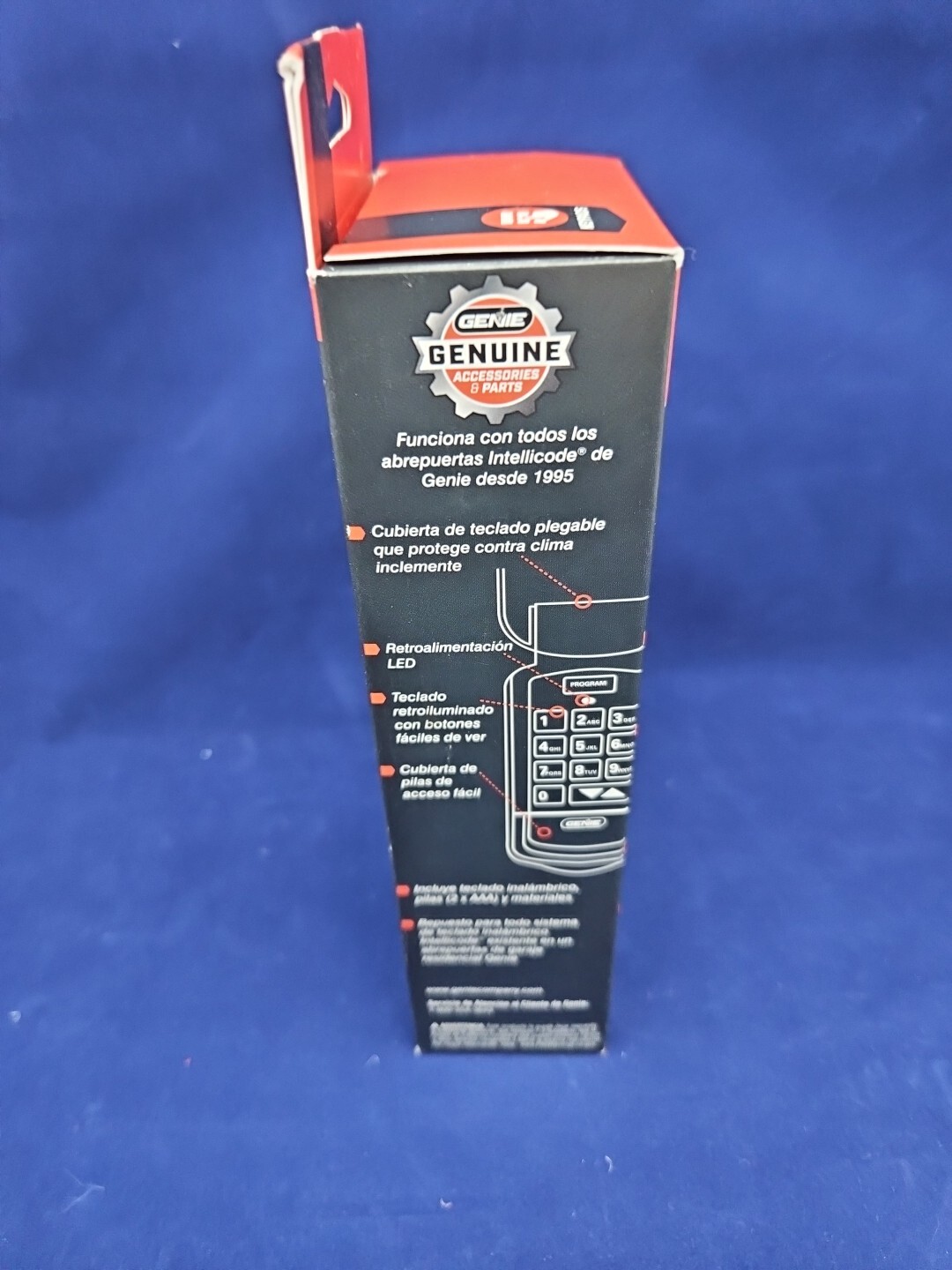 Genie Intellicode Wireless Keyless Keypad Garage Door Opener (37332R