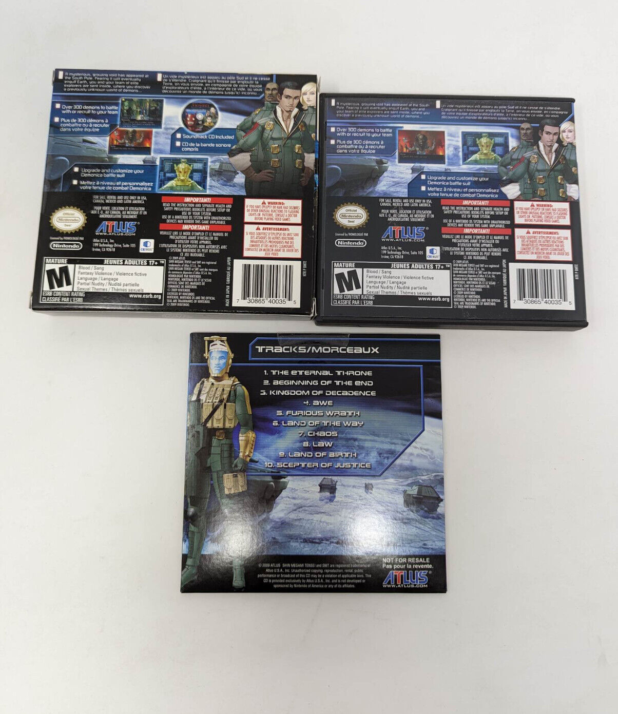 Shin Megami Tensei 女神異聞録【中古美品・DS北米版】 売れ筋がひ