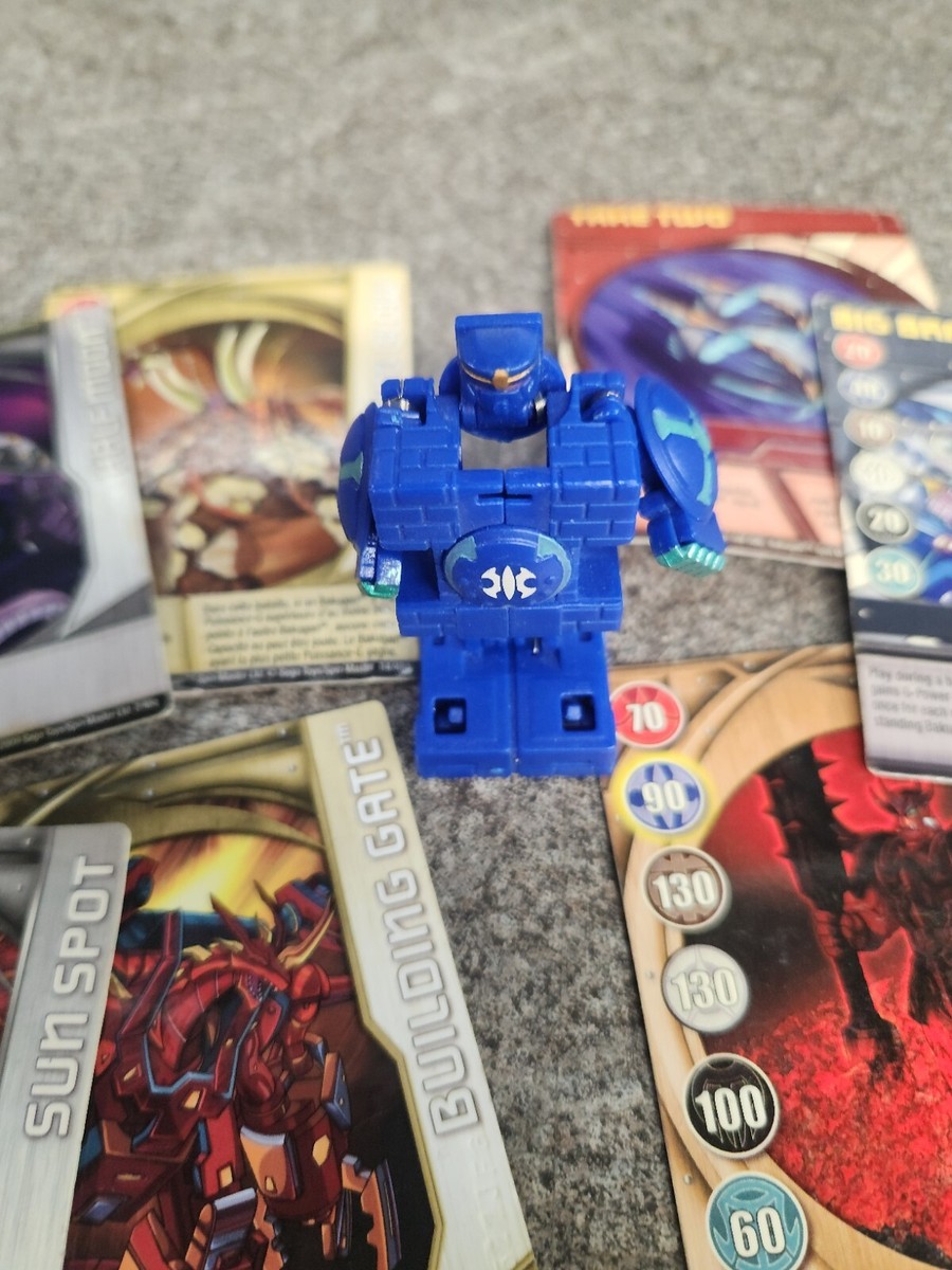 BAKUGAN BRAWLERS BLUE AQUOS TRAPS BATTLE GEAR ATTRIBUTES plus