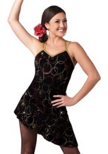 NEW A Wish Come True Dance Costume Skate Dress V1009 Child SC ISC MC MA