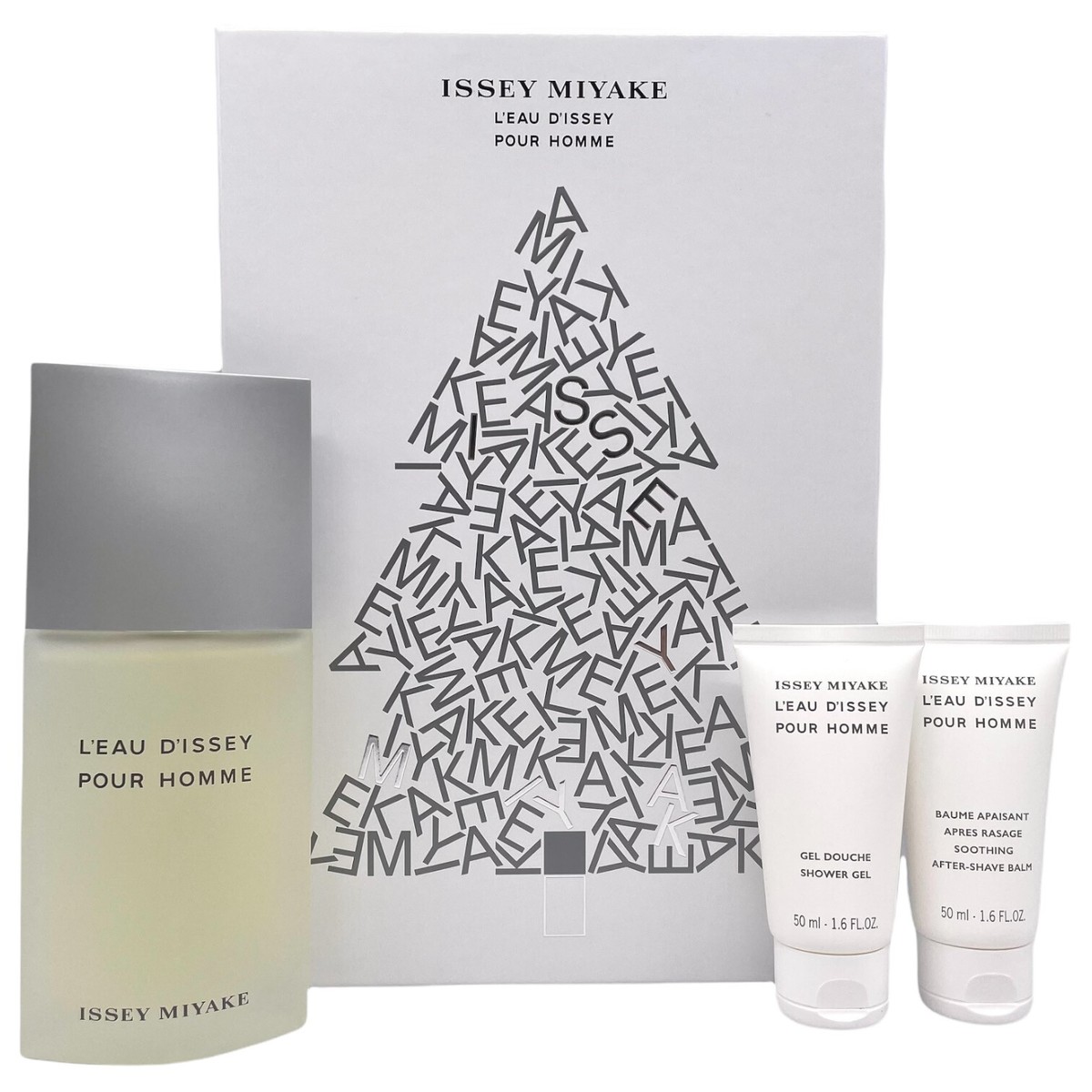 Issey Miyake L'Eau D'Issey Men 3 Piece Set (4.2 oz EDT + 1.6