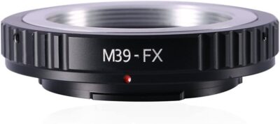 K&F Concept Lens Mount Adapter for M39 Screw Lens to Fujifilm Fuji X FX Cameras