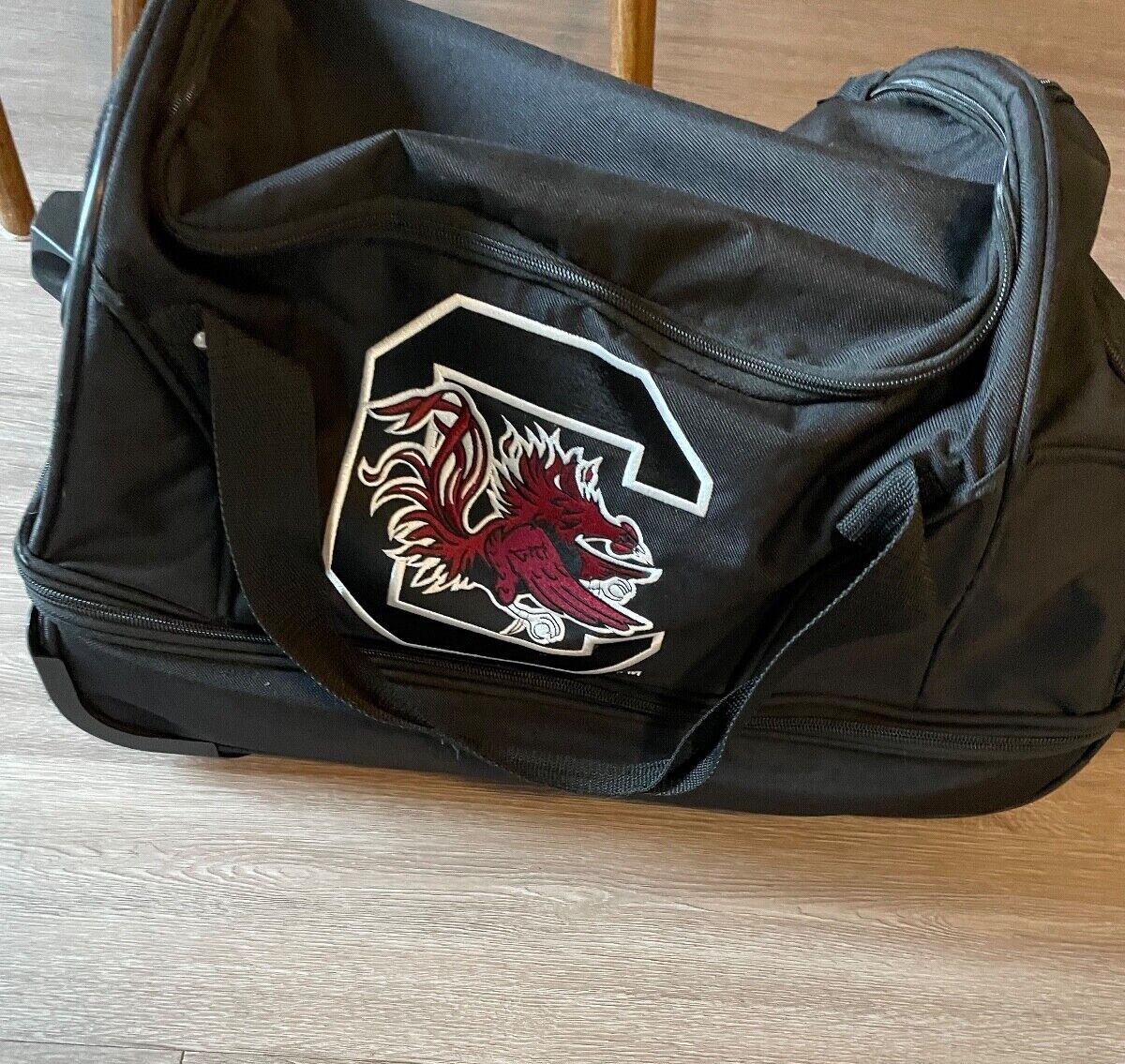 South Carolina Gamecocks Luggage. DENCO 27 In. Large Rolling Duffle Bag