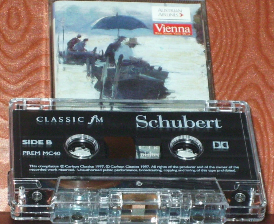 Various Schubert CASSETTE ALBUM  Classical FM 23 Highlights  Symphony Piano Qua - Image 4 of 4