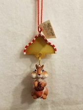 MOTHER MOOSE "CHIP CHIPMUNK ORNAMENT"~NEW~FREE PERSONALIZATION