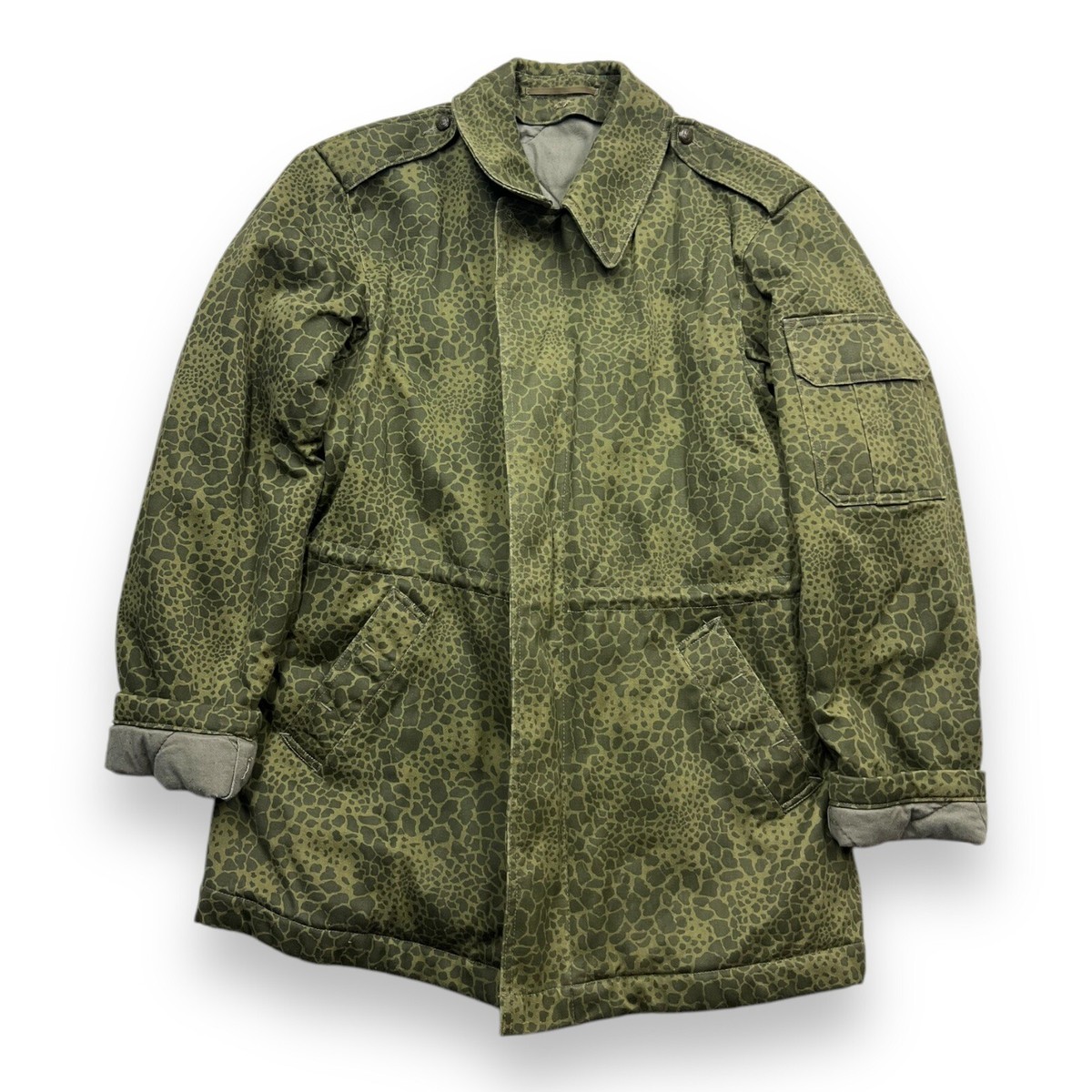 Polish Army Leopard Zaba Camo Pattern Jacket Parka Size EUR 92/171