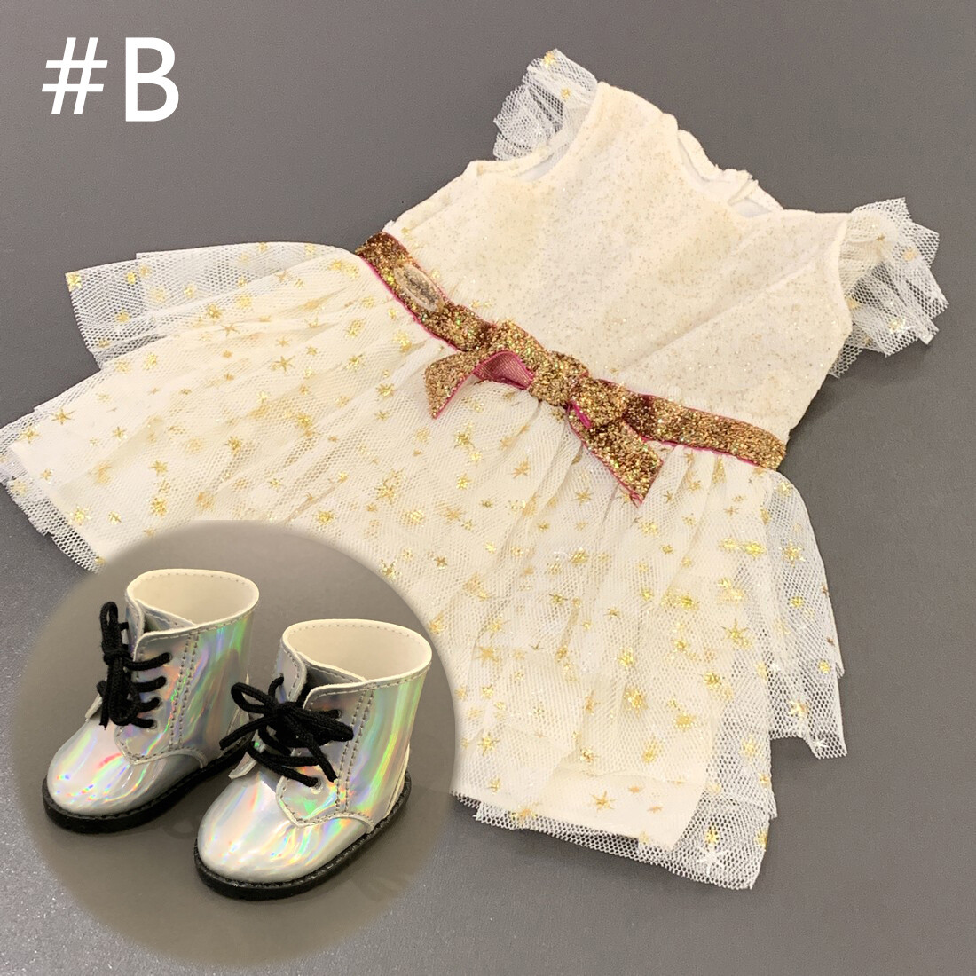 NEW Glitters Truly Me Dress shoes Holiday Outfit Fit 18" American Girl Doll  Toy