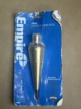 Empire 916BR 16oz Brass Plumb Bob NEW
