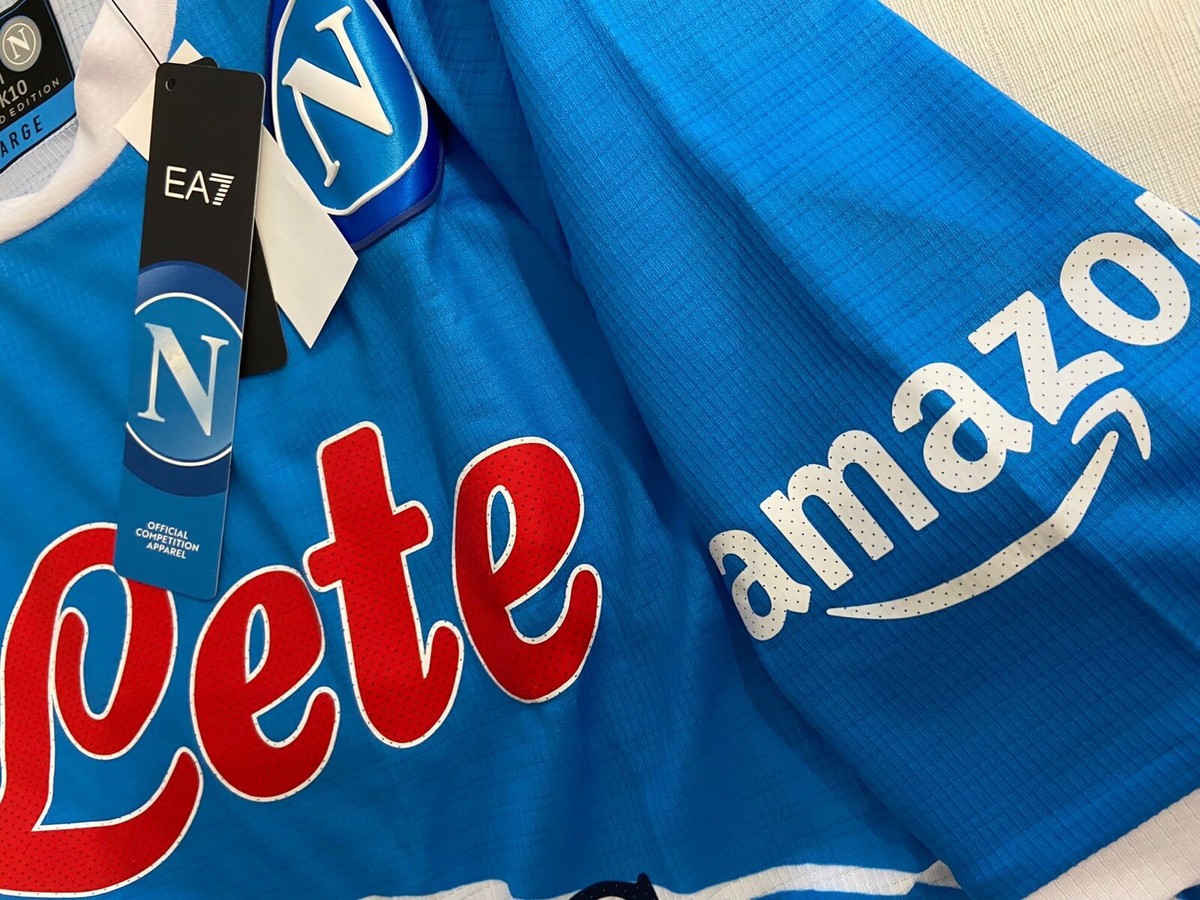 Kit Nom Et Numéro SSC Napoli Gianello 22 - Saison 2009/10 - Macron - Neuf