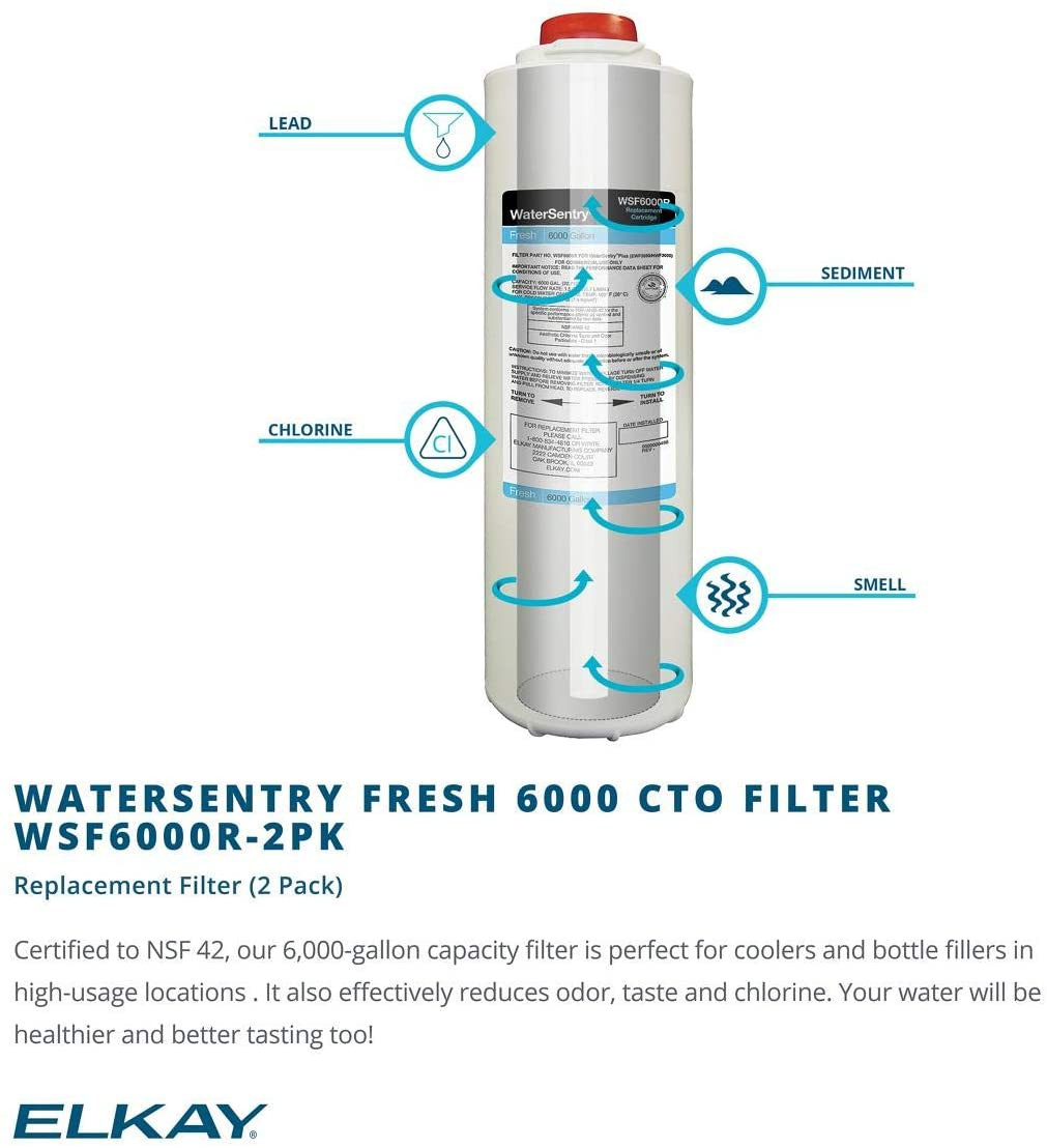 LZS8WSLK EZH2O Bottle Filling Station with Single ADA Cooler, Filtered, 8 GPH, L