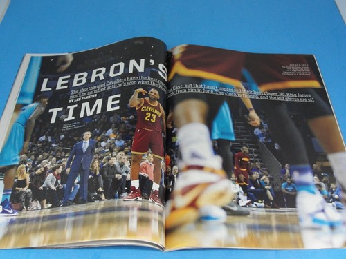 Sports Illustrated Magazine December 7, 2015 LeBron James is pushing. - Picture 2 of 3