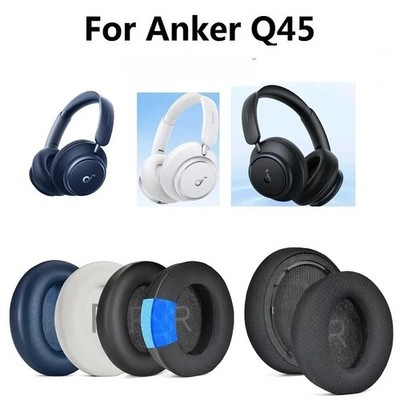 1 Pair Replacement Earmuff Ear Pads for Anker soundcore Space Q45 Headphones 
