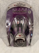 Monster Cable Ultra Series THX 1000 cavo digitale in fibra ottica, 4 piedi nuovo!  