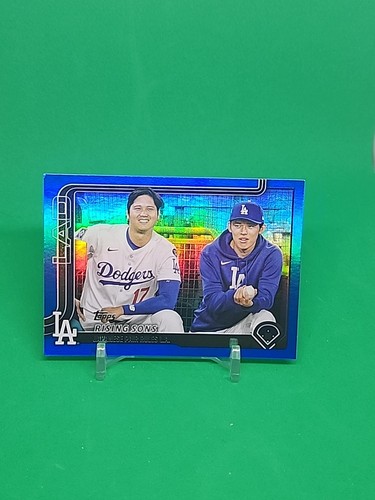 2025 Topps Update - Rising Sons Shohei Ohtani Roki Sasaki Color Match ...