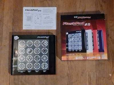 FlashPad Flash Pad 2.0 Touch N Go 1-2 Player Electronic Game Pad TESTED VG+