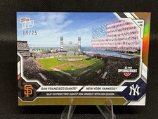 NY Yankees and SF Giants Opening Day - 2026 MLB Topps NOW Orange Foil /25 #1