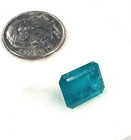 Large, excellent Muzo Mined Colombian Emerald, GIA certified F2,  loose gemstone — photo 1