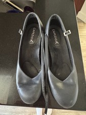 Capezio 1.5  Heel Character Shoes Black Women  s 8.5W   Gently Worn