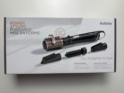 BaByliss AS200E Warmluftbürste   Ausstellungsprodukt, Aufsatz fehlt, geprüft