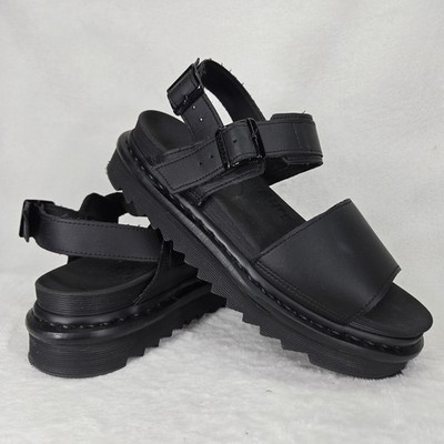 Dr. Martens Black Platform Sandals with Adjustable Straps Dr. Martens Women main image 4