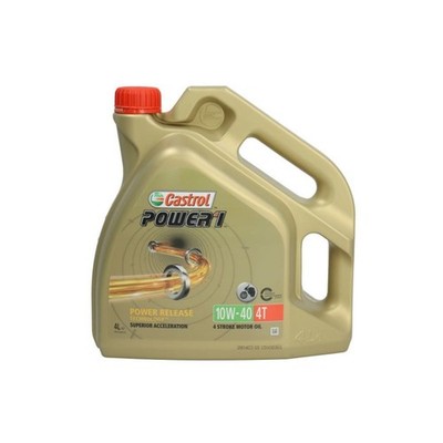 Motoröl CASTROL 15F5A1 Power 1 10W40 4T 4L