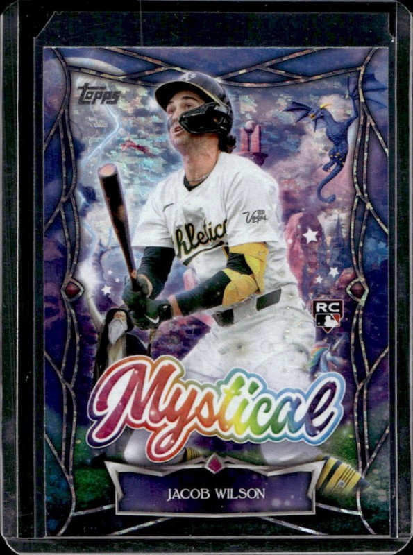 2025 Topps Update Jacob Wilson Mystical RC Rookie #MYS-6 Athletics