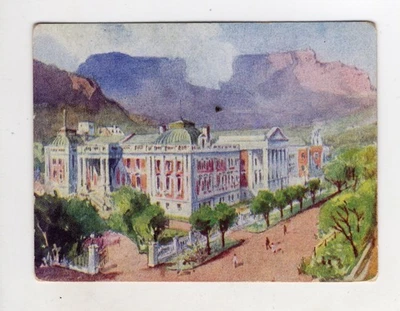 South Africa - Past & Present 1938 #111 Union House of Parliament - Photo 1/2