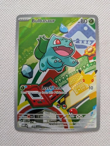 Pokemon 1st Partner Bulbasaur #037