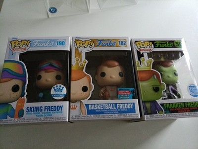 3 Freddy Funko Pops Limited Edition 59 182 190 Inkl. Protektor