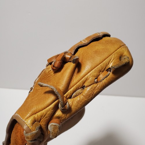 Guante de béisbol profesional de cuero Newport de colección formado a mano construido a medida cuero de vaca derecho - Imagen 8 de 15