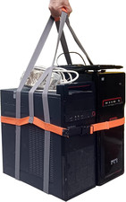 Computer Desktop Tower Easy Carrying Straps, Easily Transport System,Adjustable