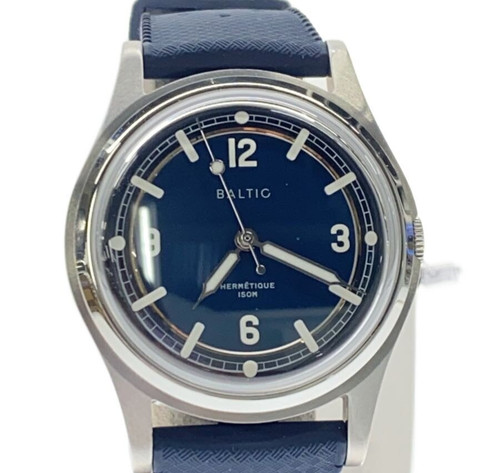 Baltic Hermetique Tourer Automatic Navy Dial Men's Watch from JP