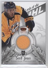 2013-14 Panini Crown Royale Lords of the NHL Materials Seth Jones #L-SJ g3b
