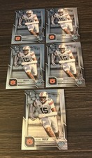 Lot (5) 2025 Bowman U Chrome Keldric Faulk #6 Base Set Auburn Tigers RC
