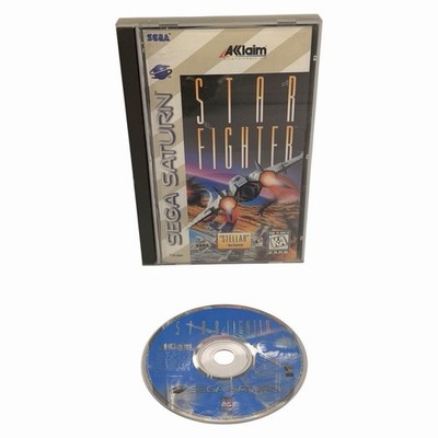 Star Fighter (Sega Saturn, 1996) CIB Complete w/ Manual + Reg Card Tested