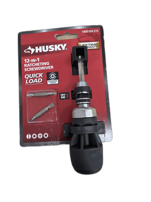 #ad Husky 12 in 1 Quick Load Ratcheting Stubby Screwdriver Set quot;MISSING BITSquot; $9.99