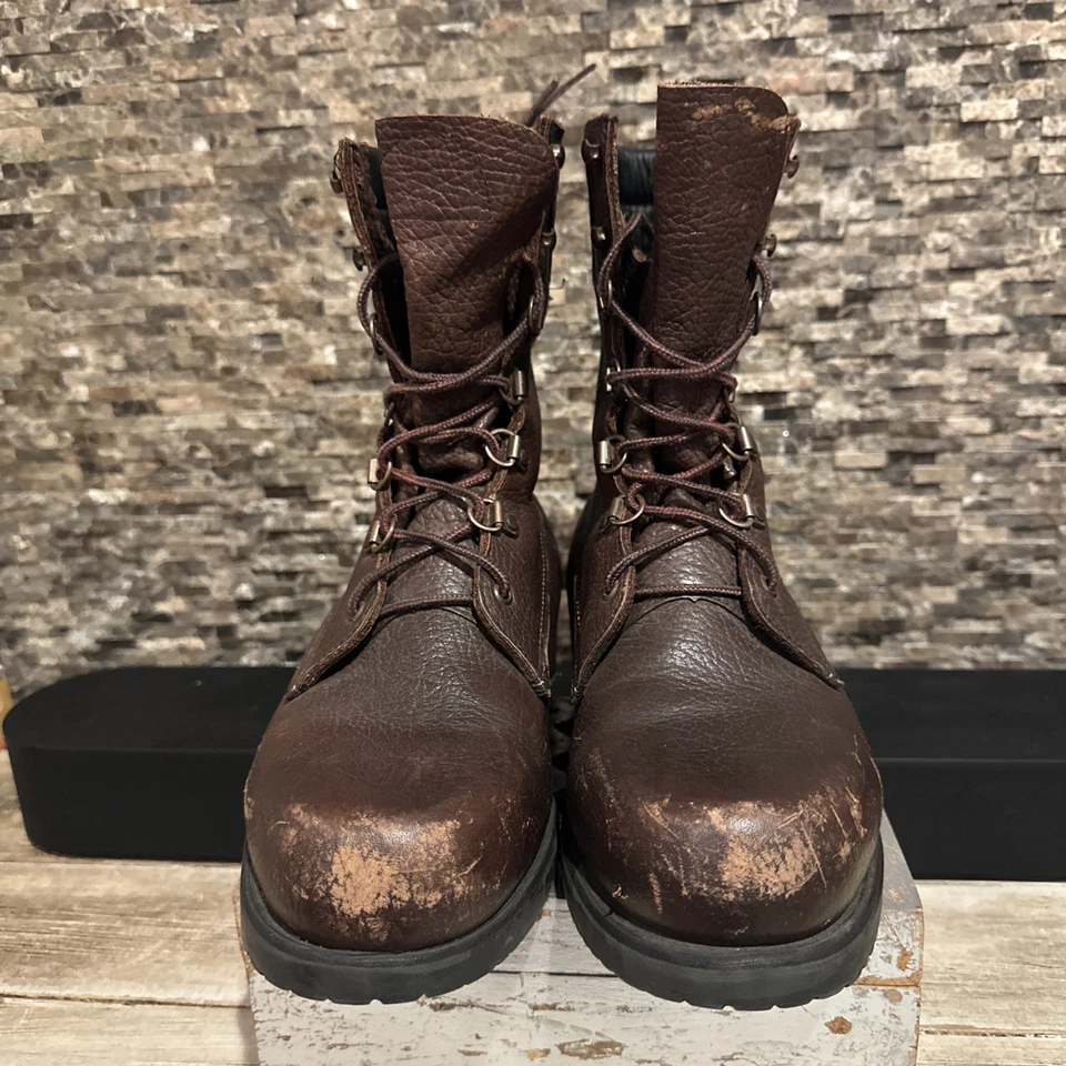 IRISH SETTER 859 USA Vtg By Red Wing 8" Upland Sporting Boots Mens Size 9 - Image 2 of 4