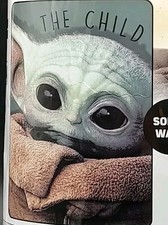 Star Wars Mandalorian The Child, Baby Yoda. Grogu Fleece Throw Blanket Disney