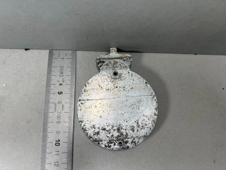 Placca metallo plastica RAC Royal Automobile Club auto epoca ca '60 - Immagine 3 di 3