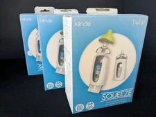 Kiinde Natural Feeding Bottles (3) 2 Packs Twist Squeeze Factory Sealed 