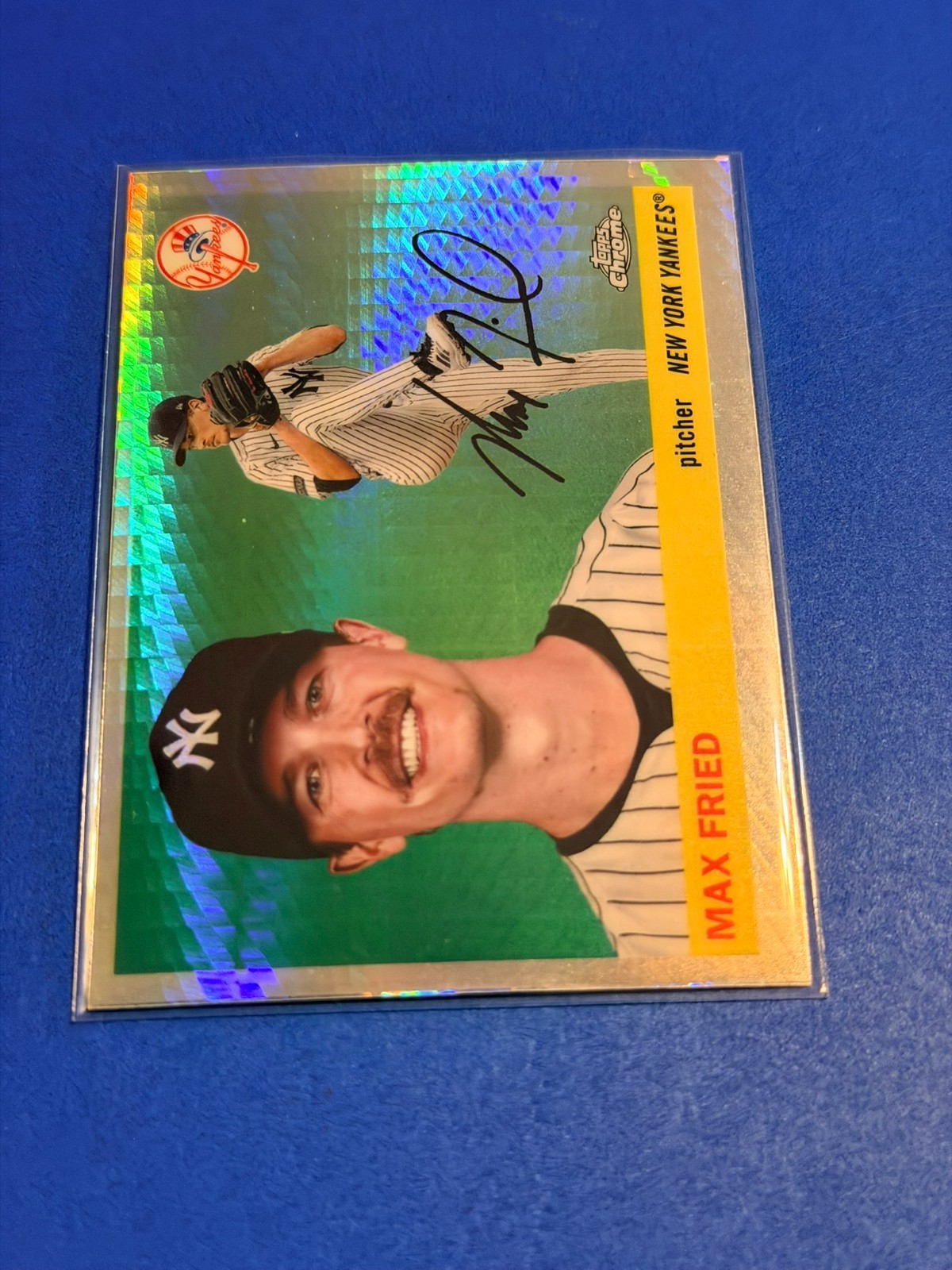 2025 Topps Chrome Platinum - Max Fried #94 Prism Refractor