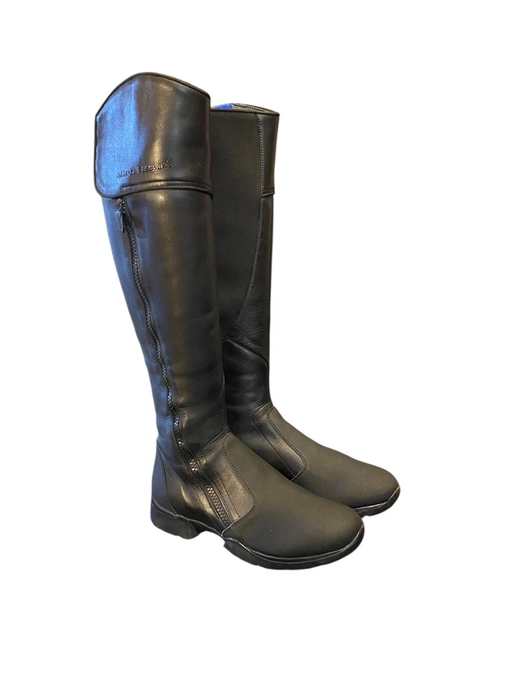 ALBERTO FASCIANI 103 CUSTO Bota Talla 37/US 7 Botas de Montar Impermeables 14”/18” Foto 2 de 4