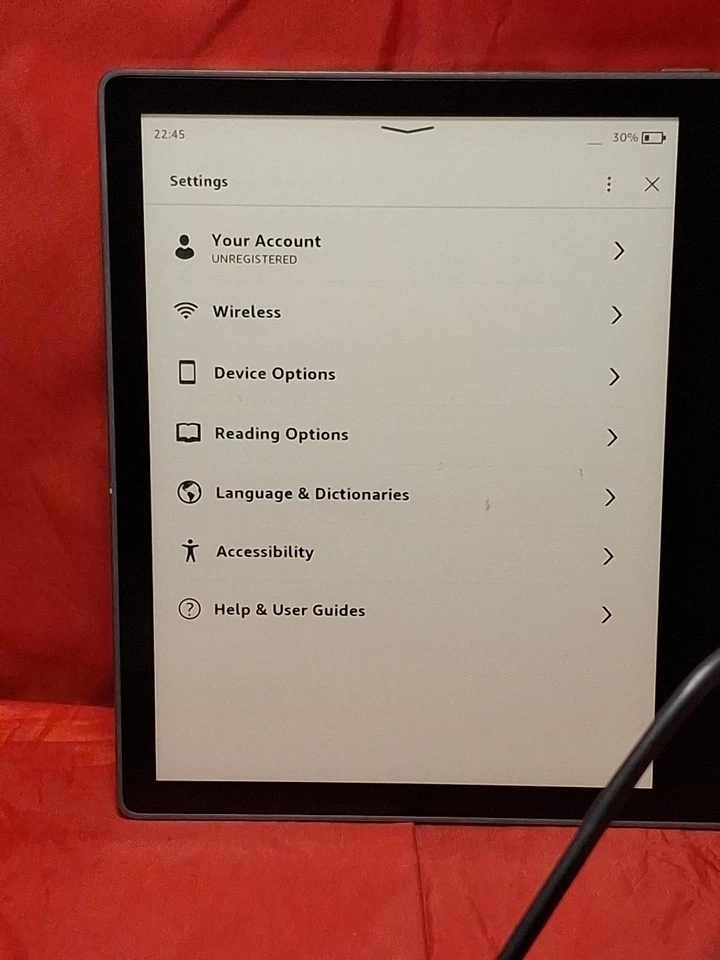 Amazon kindle oasis 10th generation 8GB Adjustable Warm Light. S8IN40 - Image 4 of 4