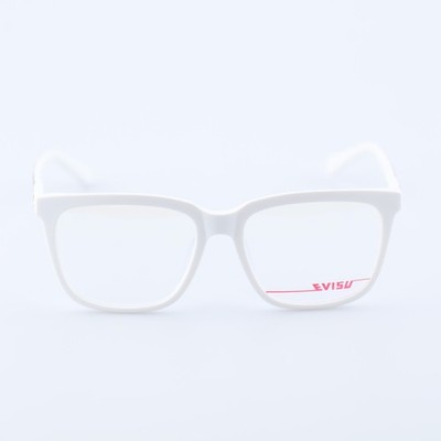 EVISU 1151 Acetate Square Eyeglass Frame Unisex 55mm