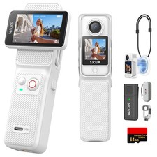SJCAM C400 PRO 4K/30FPS Professional Vlogging Camera 7H Recording Action Cam